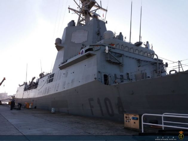 La Fragata Méndez Núñez comienza su despliegue con la Armada de los Estados Unidos La Fragata Méndez Núñez comienza su despliegue con la Armada de los Estados Unidos