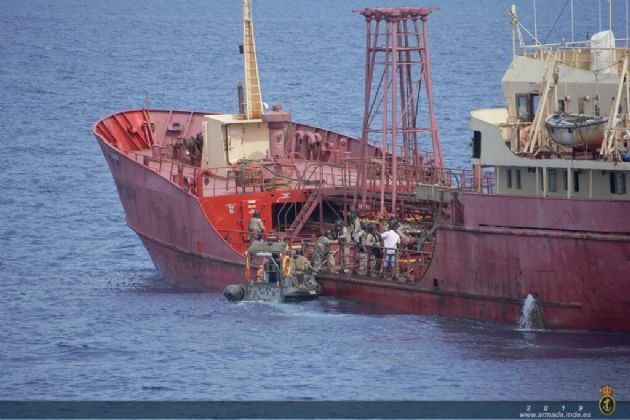 El Patrullero Serviola libera un buque de bandera nigeriana secuestrado en el Golfo de Guinea El Patrullero Serviola libera un buque de bandera nigeriana secuestrado en el Golfo de Guinea