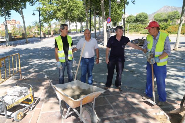 Obras en el recinto ferial Obras en el recinto ferial
