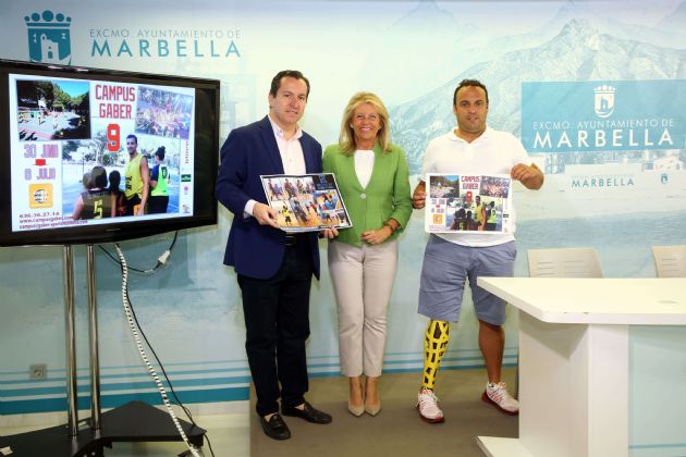 Presentación del Campus Gaber de baloncesto Presentación del Campus Gaber de baloncesto