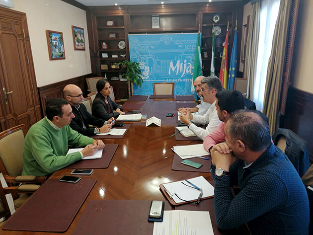 Reunión con los responsables de Telefónica Reunión con los responsables de Telefónica