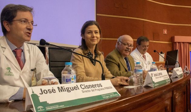 El consejero Jesús Aguirre, en el VII Encuentro Pirasoa con motivo del Día Europeo para el Uso Prudente de los Antibióticos El consejero Jesús Aguirre, en el VII Encuentro Pirasoa con motivo del Día Europeo para el Uso Prudente de los Antibióticos