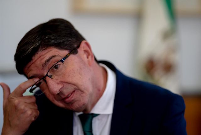 El vicepresidente de la Junta y consejero de Turismo, Regeneración, Justicia y Administración Local, Juan Marín El vicepresidente de la Junta y consejero de Turismo, Regeneración, Justicia y Administración Local, Juan Marín