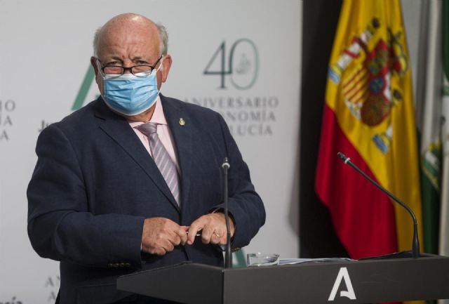 El consejero de Salud y Familias, Jesús Aguirre El consejero de Salud y Familias, Jesús Aguirre
