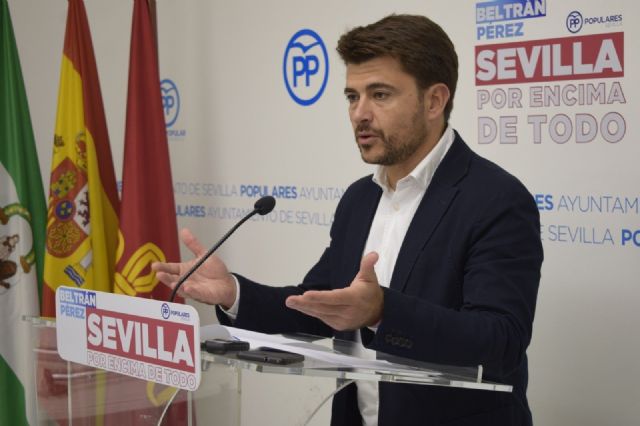 Beltrán Pérez, portavoz del Grupo Municipal del PP en el Ayuntamiento de Sevilla Beltrán Pérez, portavoz del Grupo Municipal del PP en el Ayuntamiento de Sevilla