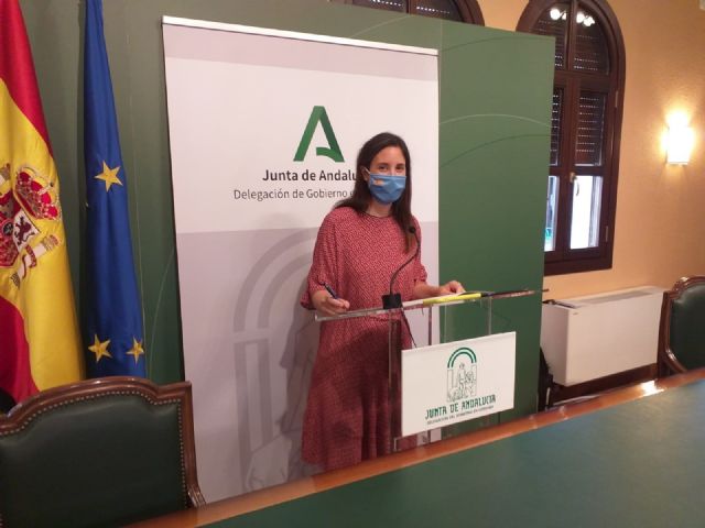 Cristina Casanueva en rueda de prensa Cristina Casanueva en rueda de prensa