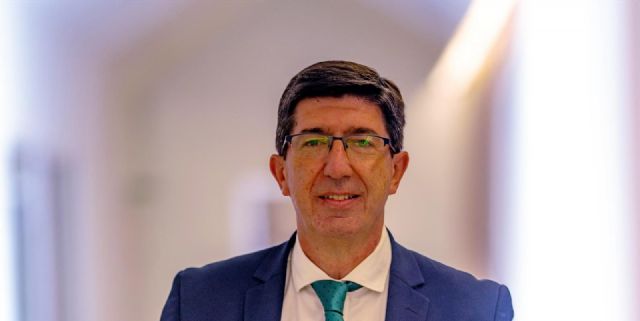 Entrevista al vicepresidente de la Junta y consejero de Turismo, Regeneración, Justicia y Administración Local, Juan Marín Entrevista al vicepresidente de la Junta y consejero de Turismo, Regeneración, Justicia y Administración Local, Juan Marín