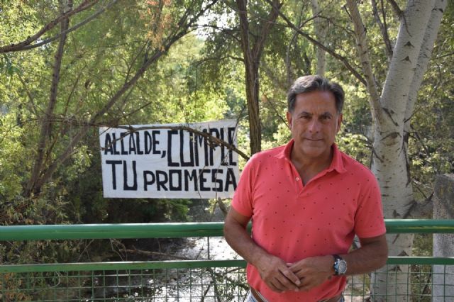 El PP lamenta la nueva tomadura de pelo del alcalde con el paraje natural de los Cañones El PP lamenta la nueva tomadura de pelo del alcalde con el paraje natural de los Cañones