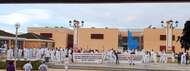 Protesta en el hospital del Aljarafe Protesta en el hospital del Aljarafe