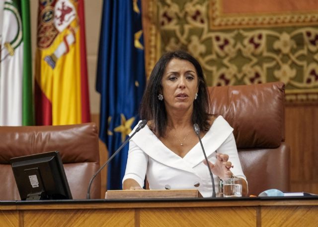 La presidenta del Parlamento de Andalucía, Marta Bosquet La presidenta del Parlamento de Andalucía, Marta Bosquet