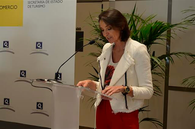 La ministra de Industria, Comercio y Turismo, Reyes Maroto La ministra de Industria, Comercio y Turismo, Reyes Maroto