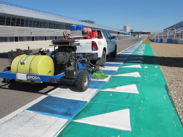 Preparativos para la vuelta a la actividad en el Circuito de Jerez Preparativos para la vuelta a la actividad en el Circuito de Jerez