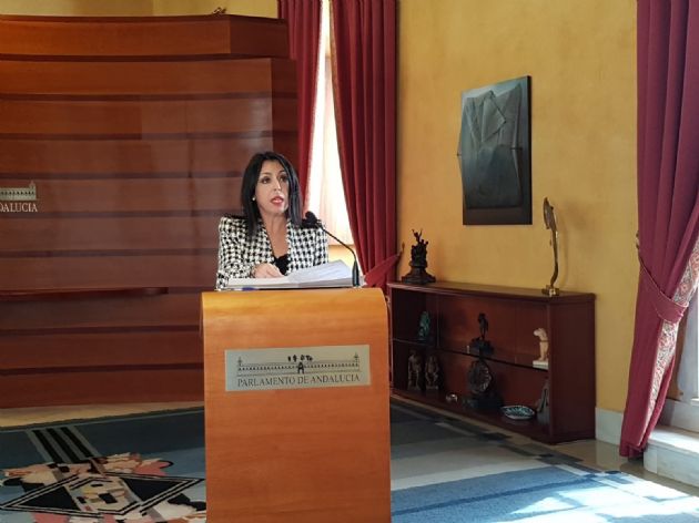 La presidenta del Parlamento de Andalucía, Marta Bosquet La presidenta del Parlamento de Andalucía, Marta Bosquet
