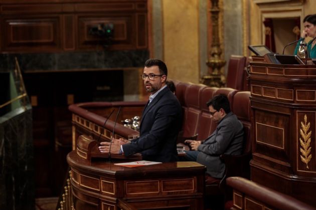 El diputado de Ciudadanos en el Congreso Pablo Cambronero El diputado de Ciudadanos en el Congreso Pablo Cambronero