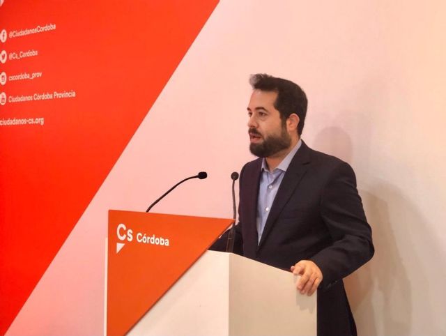 El coordinador provincial de Ciudadanos (Cs) en Córdoba, Fran Carrillo El coordinador provincial de Ciudadanos (Cs) en Córdoba, Fran Carrillo