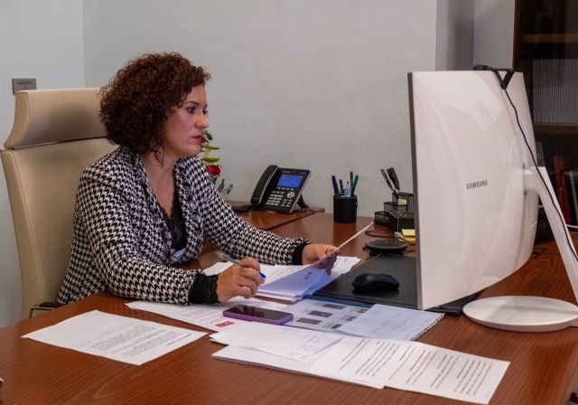 La presidenta de la Diputación Provincial de Huelva, María Eugenia Limón La presidenta de la Diputación Provincial de Huelva, María Eugenia Limón
