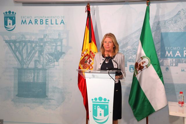 La alcaldesa de Marbella, Ángeles Muñoz La alcaldesa de Marbella, Ángeles Muñoz