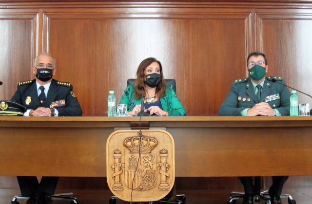 Amaya, Madueño y Lozano informan sobre la operación antidroga Amaya, Madueño y Lozano informan sobre la operación antidroga