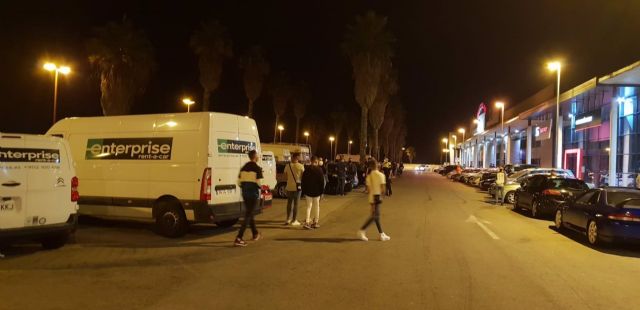 Actuación policial en Cádiz Actuación policial en Cádiz
