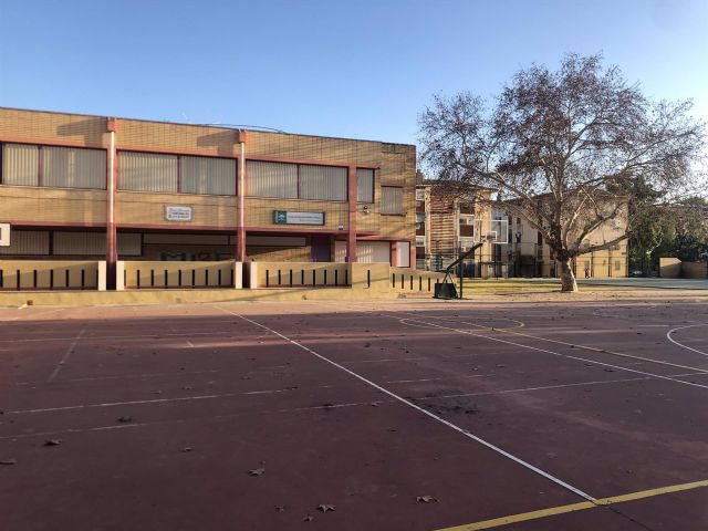 Un colegio en el Polígono Sur de Sevilla Un colegio en el Polígono Sur de Sevilla