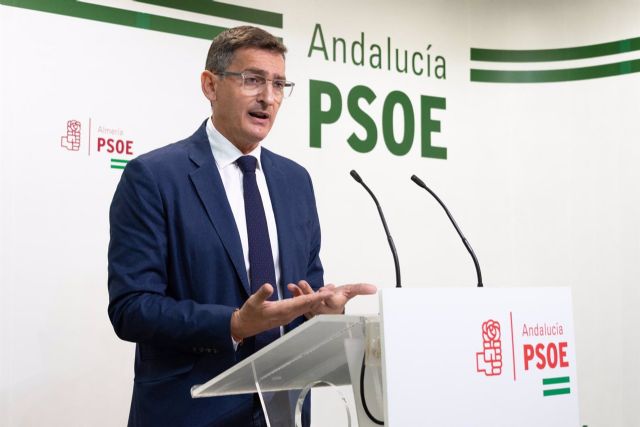 El secretario general del PSOE de Almería, José Luis Sánchez Teruel El secretario general del PSOE de Almería, José Luis Sánchez Teruel