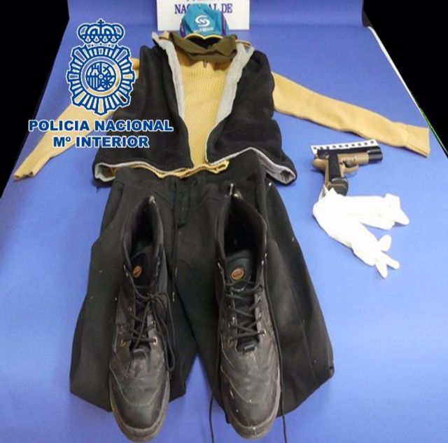 Objetos incautados por la Policía Objetos incautados por la Policía