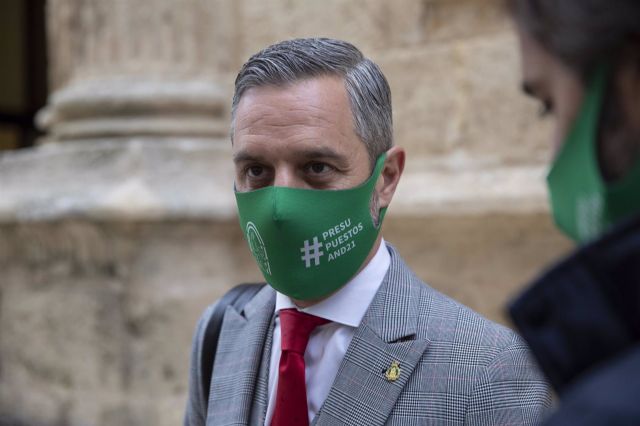 El consejero de Hacienda y Financiación Europea, Juan Bravo El consejero de Hacienda y Financiación Europea, Juan Bravo
