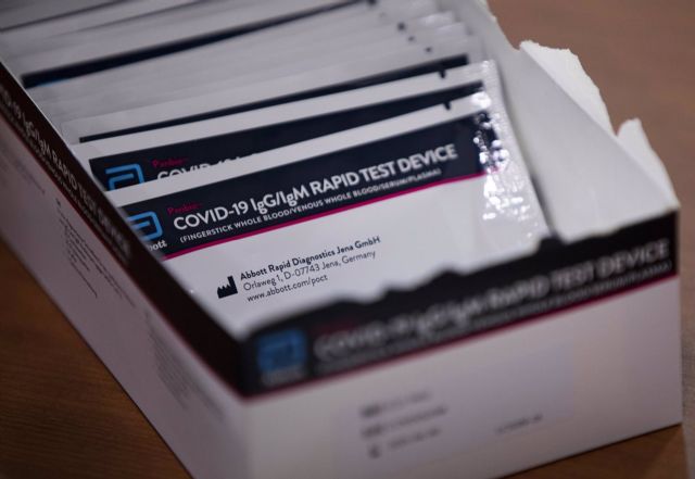 Test de covid-19. Test de covid-19.