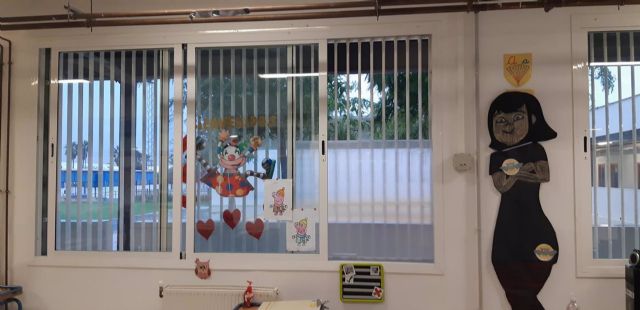 Medidas en los colegios públicos de Espartinas para reducir las corrientes de agua y el frío Medidas en los colegios públicos de Espartinas para reducir las corrientes de agua y el frío