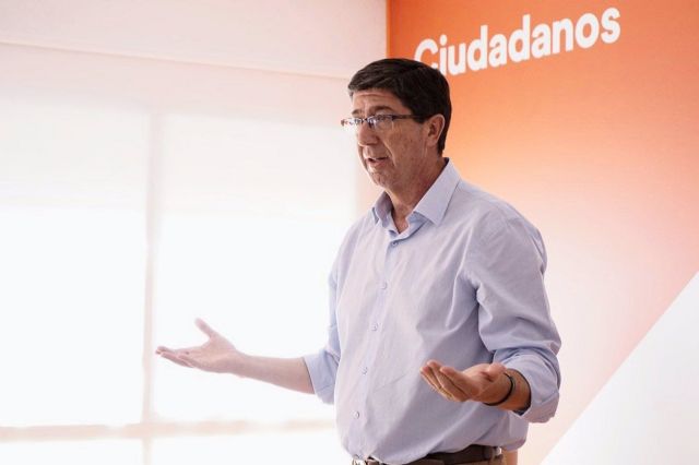 El líder de Cs en Andalucía, Juan Marín El líder de Cs en Andalucía, Juan Marín