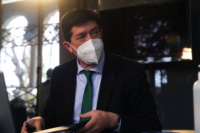 El vicepresidente de la Junta de Andalucía, Juan Marín El vicepresidente de la Junta de Andalucía, Juan Marín