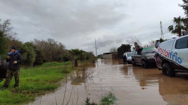 Inundaciones este domingo en Los Barrios Inundaciones este domingo en Los Barrios