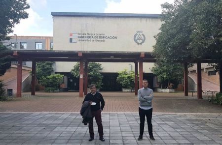 Los investigadores de la UGR David Hidalgo y Julián Arco