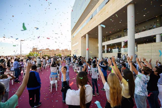 Celebración del Día de Europa frente al Hospital Torrecárdenas Celebración del Día de Europa frente al Hospital Torrecárdenas