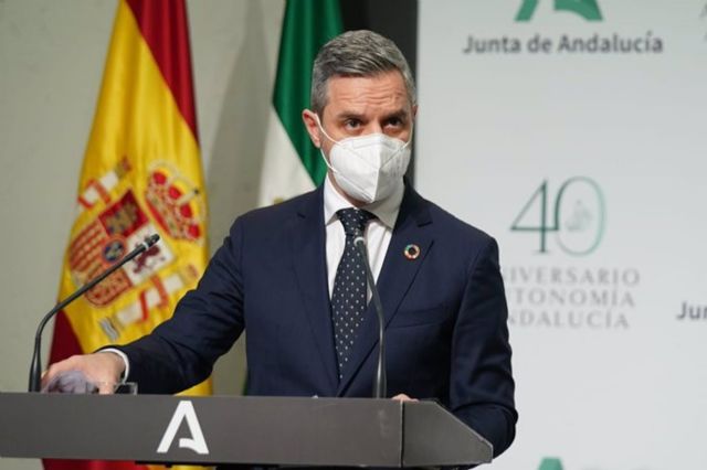 El consejero de Hacienda y Financiación Europea, Juan Bravo El consejero de Hacienda y Financiación Europea, Juan Bravo