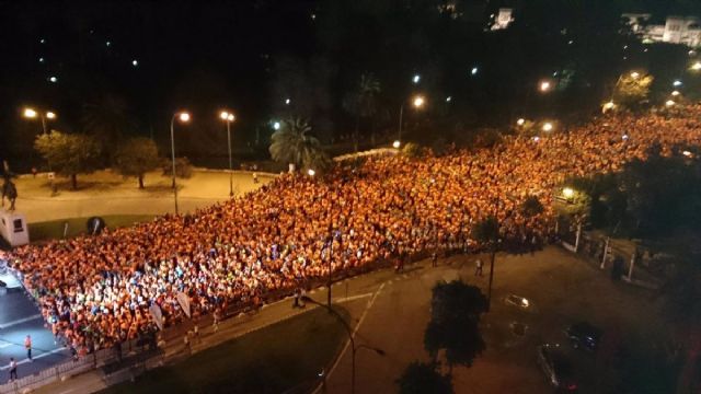 Imagen de archivo de la celebración de la carrera Nocturna del Guadalquivir de Sevilla
