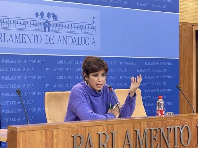 La parlamentaria andaluza Teresa Rodríguez