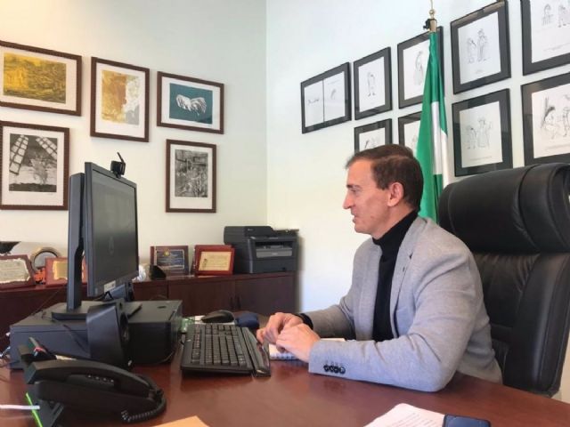 El delegado territorial de Educación y Deporte de la Junta en Almería, Antonio Jiménez Rosales