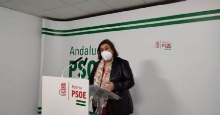 La secretaria de Aguas de la Comisión Ejecutiva Provincial del PSOE de Huelva, Laura Pichardo