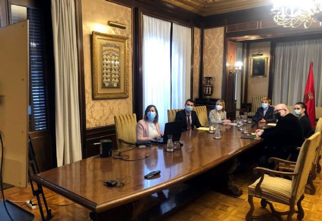 Representación del Gobierno de Navarra en una videoconferencia con Gansu