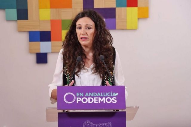 La coportavoz de Podemos Andalucía Libertad Benítez
