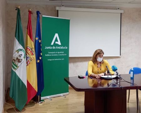 La delegada territorial de Igualdad, Políticas Sociales y Conciliación en Jaén