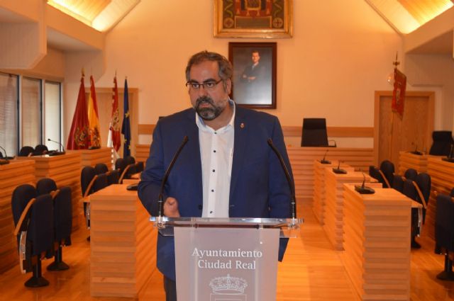 El concejal de Seguridad Ciudadana de Ciudad Real, David Serrano