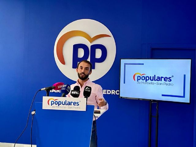 El portavoz del Partido Popular de Marbella y San Pedro, Enrique Rodríguez