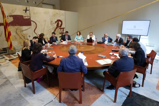 Fotografia de la reunió de Govern (Autor: Rubén Moreno)