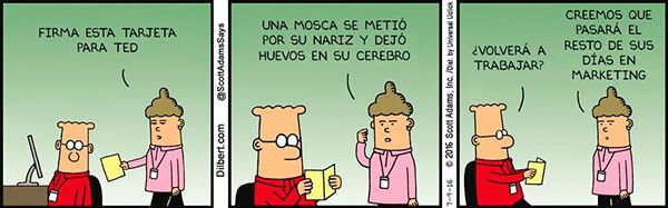 Tira cómica de Dilbert
