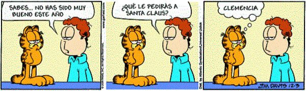 Tira cómica de Garfield