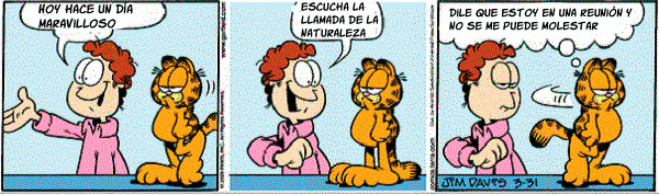 Tira cmica de Garfield