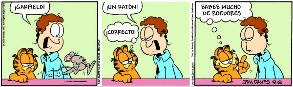 Tira cmica de Garfield