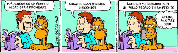 Tira cmica de Garfield